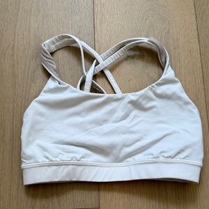 lululemon athletica White sports bra